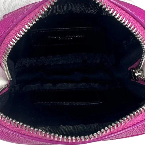 Saint Laurent Grain De Poudre Matelasse Monogram Baby Lou Camera Bag - Picture 5 of 6